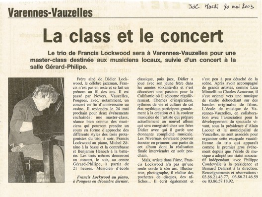 Francis Lockwood  Varennes-Vauzelles