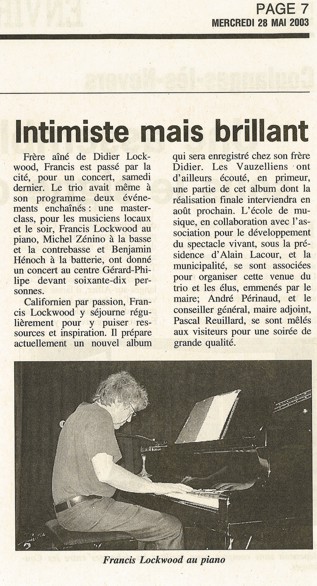 Francis Lockwood  Varennes-Vauzelles