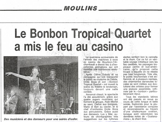Bobon Tropical  Bourbon l'Archambault
